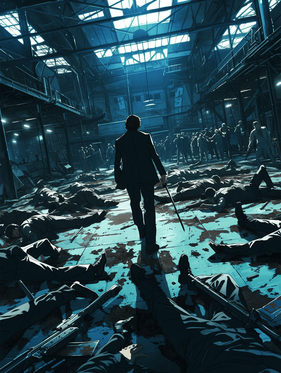 John Wick — Retro Anime 7